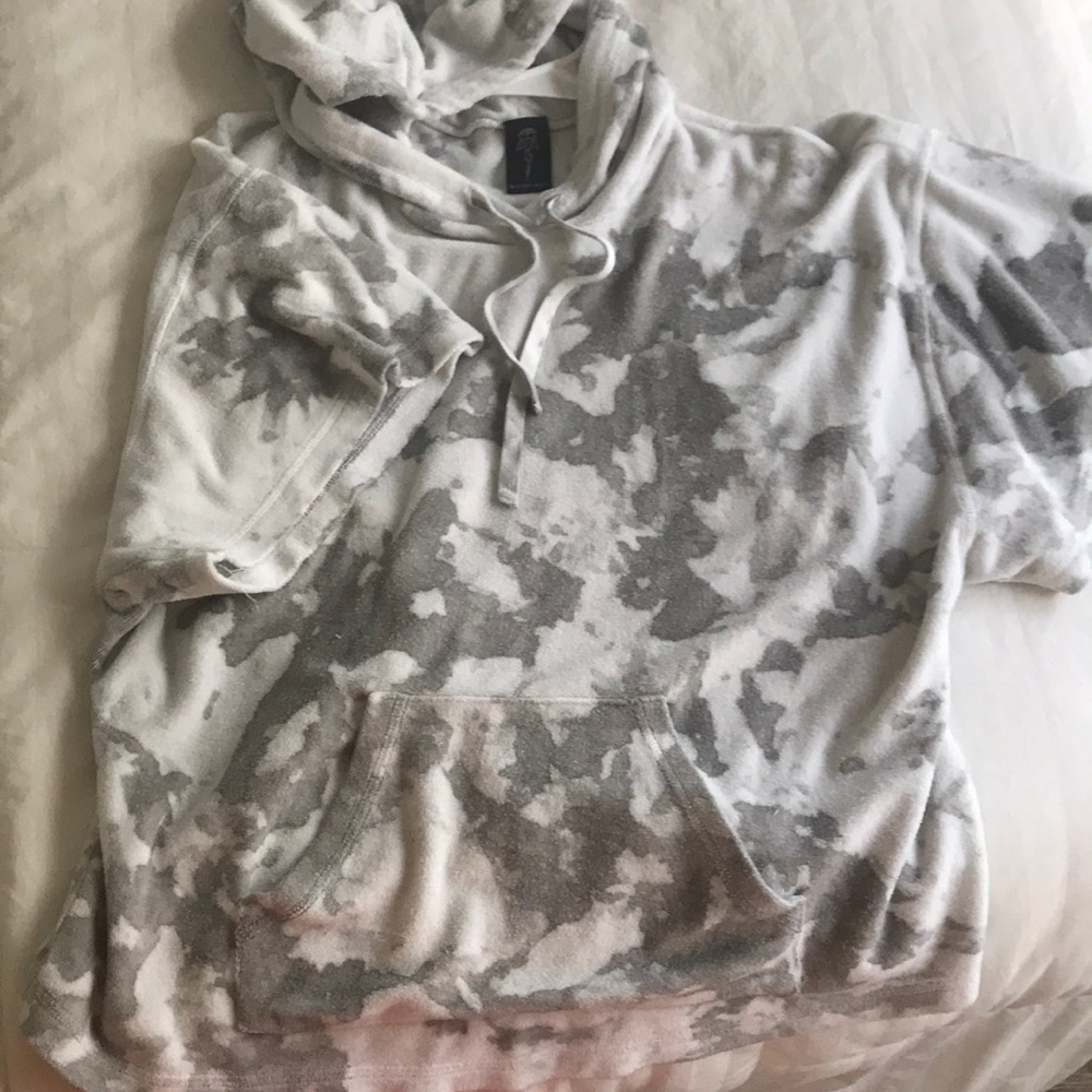 Tie die hoodie